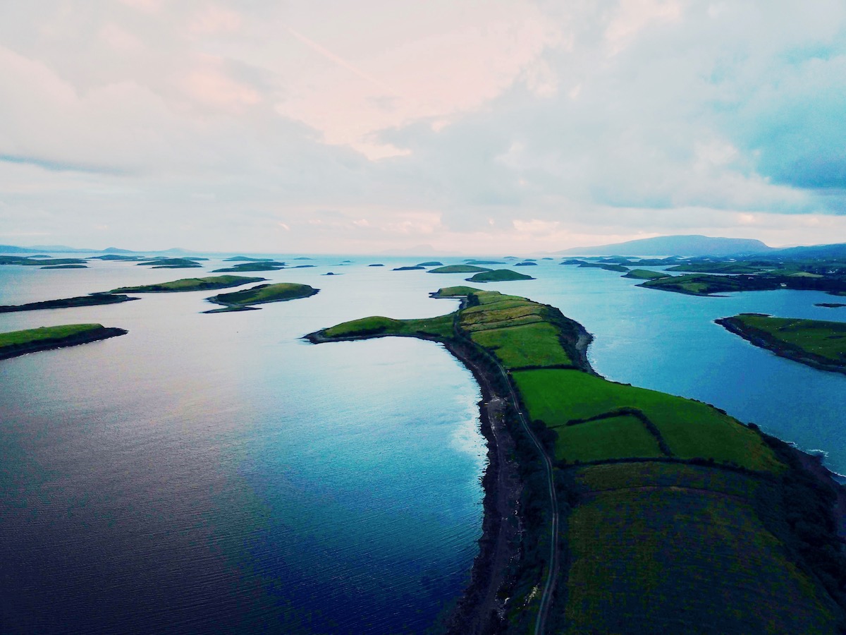 Clew Bay Aerial View